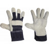 Protective gloves with cuff in denim fabric WORKTEAM G2204 (Pack of 12 pairs)