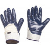 Nitrile gloves with protective cuff WORKTEAM G4401