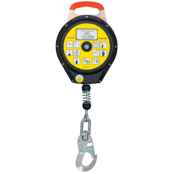 Anti Block Retractable Cable Falls of 6-10-15 M - EN360 (Ref. CR200)