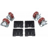 Swivel wheel kit for blankets Peli Protector 0507
