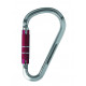 Aluminiumkarabiner Ø45mm Gewinde 190x111mm 20 kN - EN 362 (Ref. AZ111)