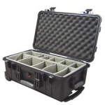 Peli 1510 Valise avec des diviseurs d'oreiller, noir