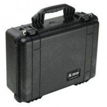 Black suitcase, with dividers 1524