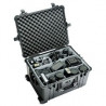 Case for equipment with padded dividers PELI 1624