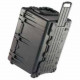 Black suitcase, with dividers 1660