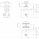 Anchor point for metal beams - in 795 class B (Ref. AT200)