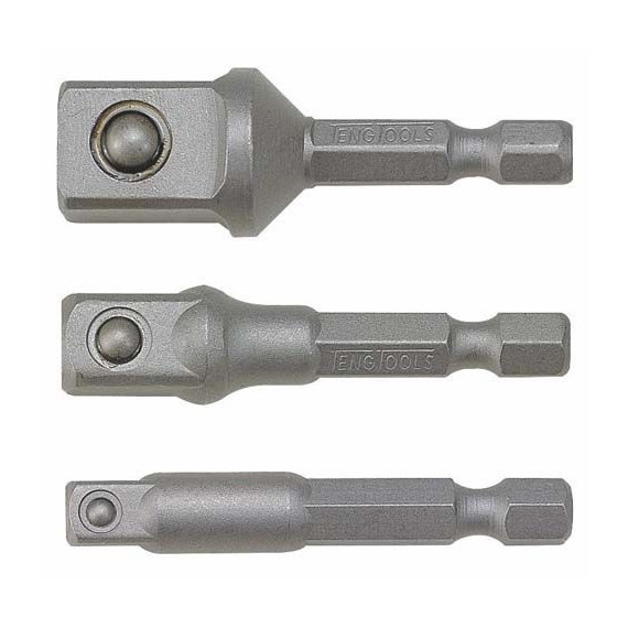 Adaptateur de douille à impact avec entraînement hexagonal de 1/4" TENGTOOLS