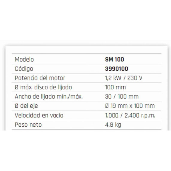 Sm 100 Satin Sander
