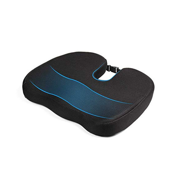 Coussin orthopédique pour soulagement du coccyx