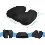 Coussin orthopédique pour soulagement du coccyx