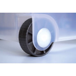 Caixa Ordem Eurobox 60 L. Com Rodas 10260 Roda