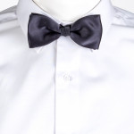 Laço unisex preparado em cetim 100% poliéster