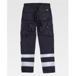Pantaloni ad alta visibilità con tasche per tiratori