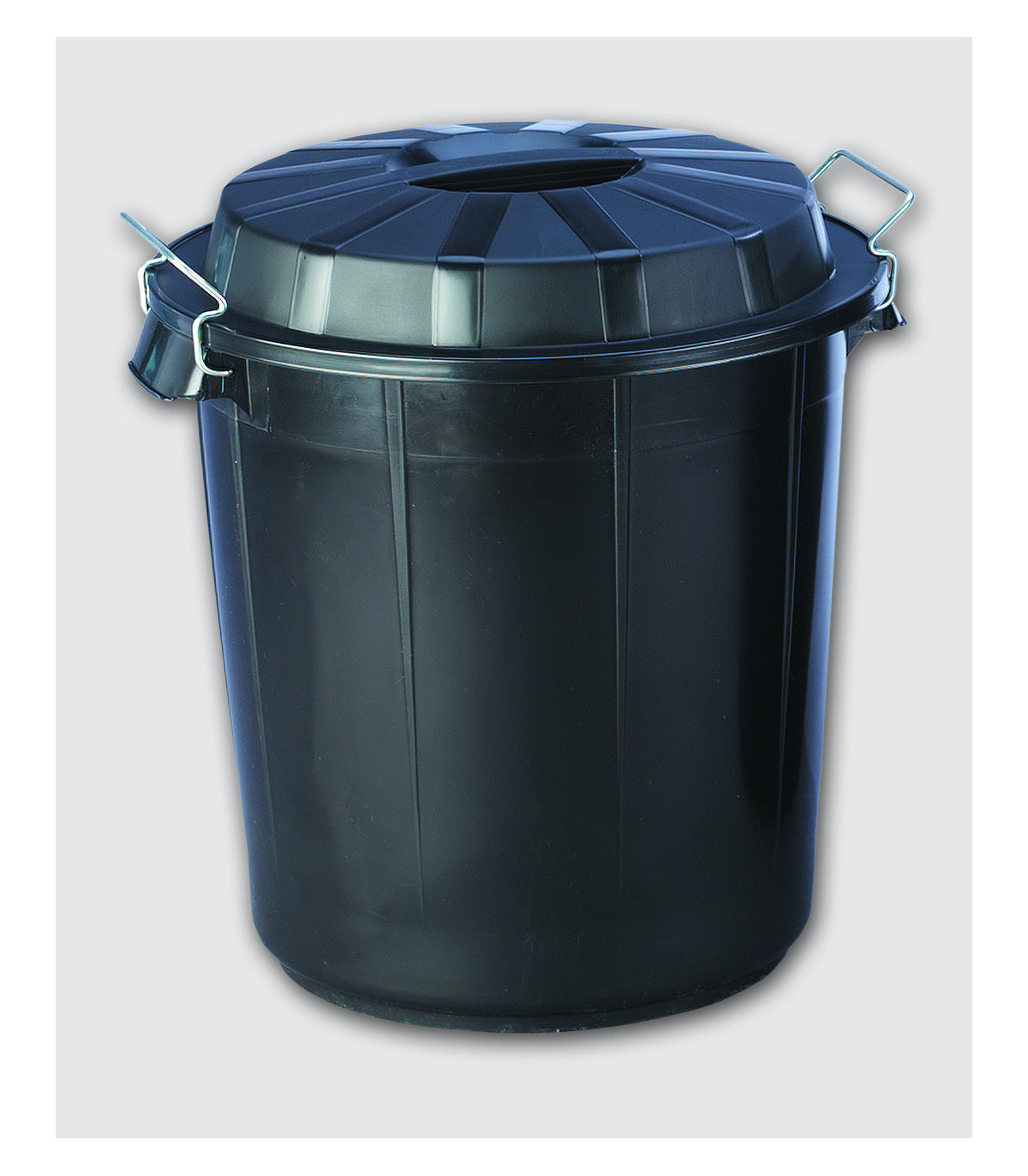 Cubo de basura industrial de 50 litros color negro F13250 DENOX- FAMESA  skrc, comprar online