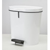 Pedalbin sanitary bucket in oval shape of 8 liters F24190 (4 Units) DENOX – FAMESA
