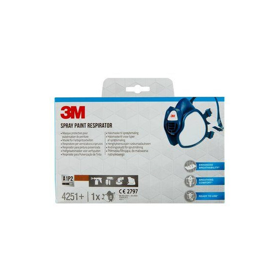 Mezza maschera FFA1P2 R D 4251+