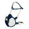 Meia máscara de construção inteiriça 4277+ (filtro e cartucho) FFABE1P3 R D 3M