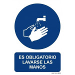 SEÑAL ES OBLIGATORIO LAVARSE LAS MANOS
