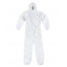 Disposable hooded coverall with elastic hood EPI Category III 0004J