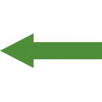 Adhesive Pack 10 units Green arrow 30x10 cm CV20630
