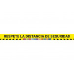 Vinilo de suelo "Respete la distancia de seguridad" CF21201021