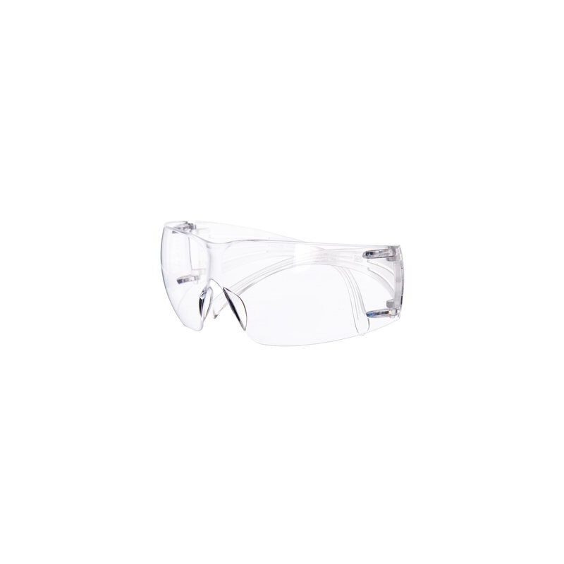 Gafas Seguridad Mod. Estándar, blancas transparentes. UNE-EN 166F