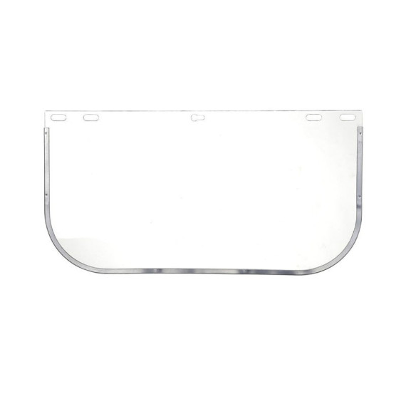 VISOR SUPERFACE repuesto transparente con aro de aluminio, 1B T 9 3