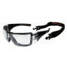 Óculos 2 em 1 óculos claros SAFETOP com banda interna Pinthega