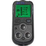 Tragbare 4-Gase 3M GMI PS200-Detektor (H2S, CO, O2,% Lel Gas)