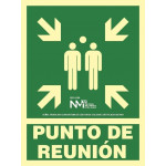 Señal Punto de Reunión Luminiscente