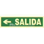 EXIT SIGN EXCEPTION (left) Luminescent 105 x 402 mm
