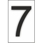 Adesivo para o número do sinal 7 (pacote de 10)