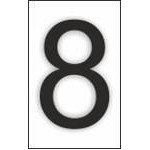 Adesivo para o sinal número 8 (pacote de 10)