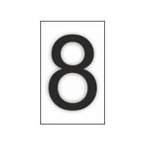 Adhesivo Para Señal Número 8 (Pack de 10)