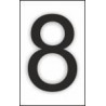 Adesivo Número 8 para sinal informativa (Pack de 10 unid) SEKURECO