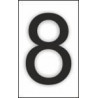 Adhesivo Número 8 para señal informativa (Pack de 10 uds) SEKURECO