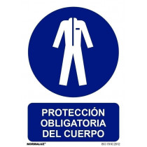 Signal Mandatory body protection with UV inks