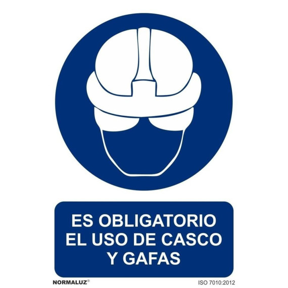 Sinal é obrigatório o uso de capacete e copos com tintas UV
