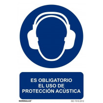 Le signal est obligatoire l'utilisation de la protection acoustique avec des encres UV