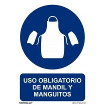 Utilisation obligatoire du signal de mandil et de manches avec des encres UV