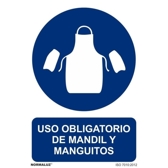 Utilisation obligatoire du signal de mandil et de manches avec des encres UV