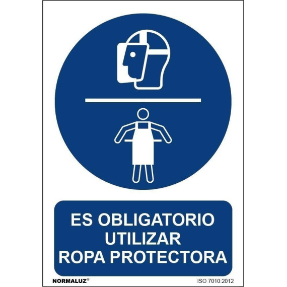 Signal is mandatory to use protective clothing with UV inks