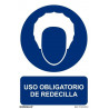 Sinal que indica Uso Obrigatório de Rede de Proteção, com tintas UV SEKURECO.