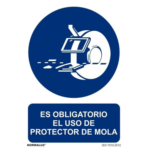 Das Signal ist obligatorisch die Verwendung von Mola-Protektor mit UV-Tinten