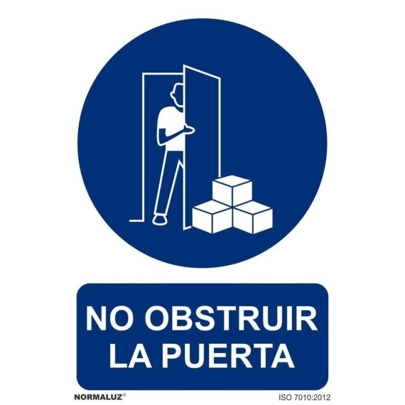 Sinal não entupir a porta com tintas UV