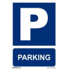 Sinal de obrigação com tintas UV de Parking SEKURECO