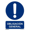 Señal de Obligación General con tintas UV SEKURECO