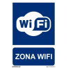 Sign Sekureco to indicate WiFi zone, with UV inks SEKURECO