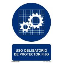 Segnale Protettivo fisso obbligatorio con inchiostri UV