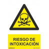 Sinalização industrial de Risco de Intoxicação, com tintas UV SEKURECO